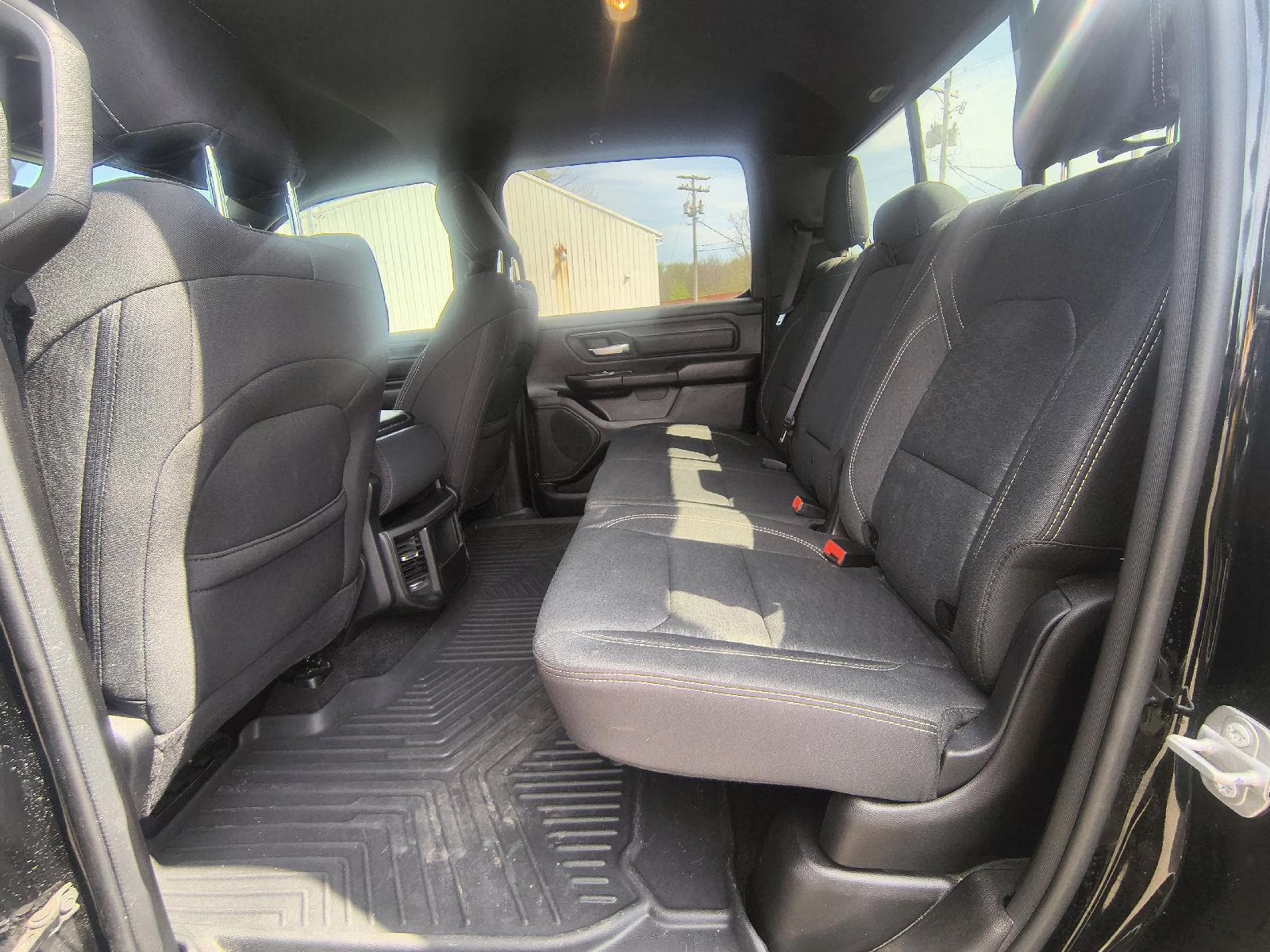 2025 Diamond Black Crystal Pearlcoat Ram 1500 Tradesman 4X4 Truck