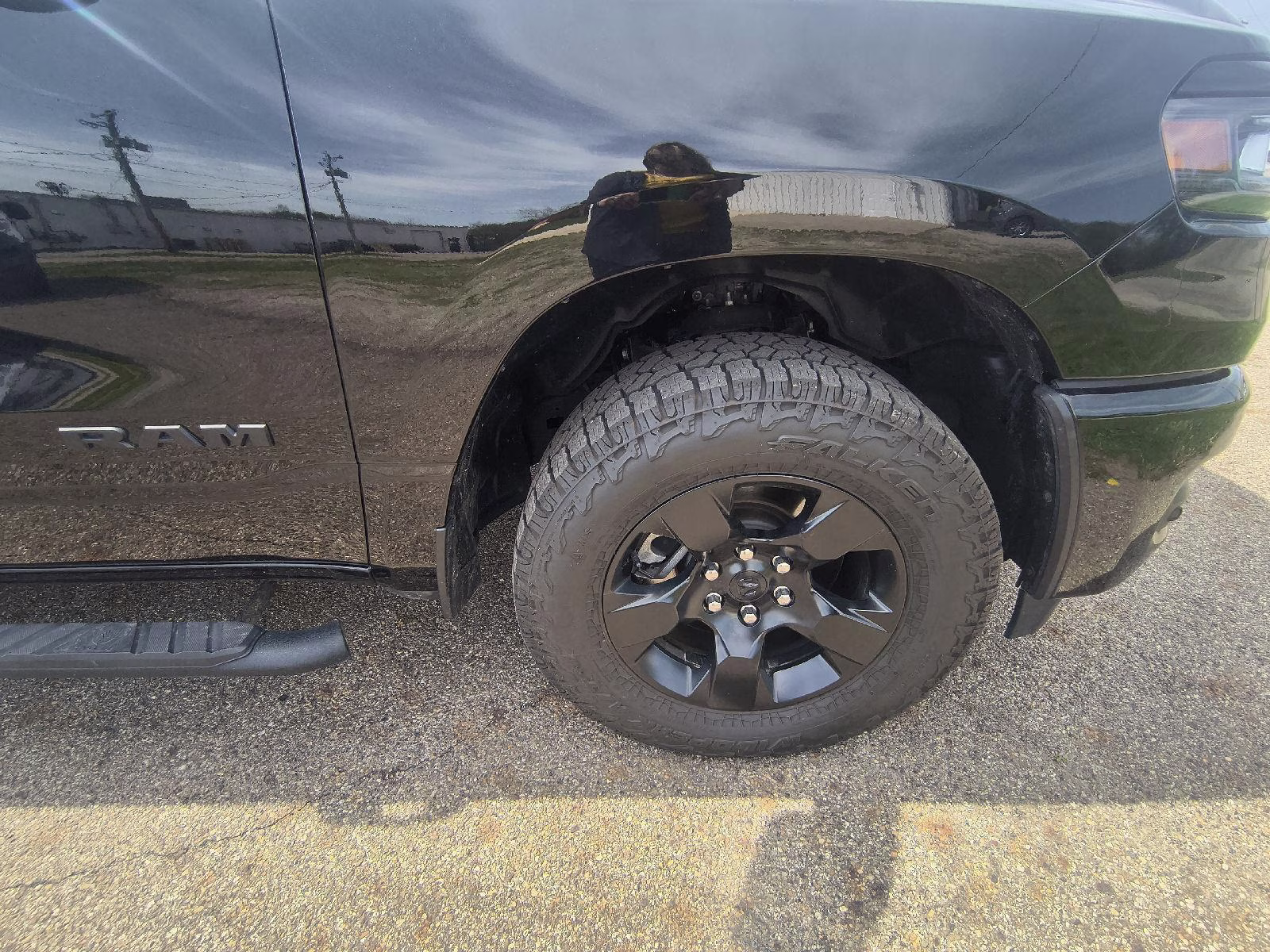 2025 Diamond Black Crystal Pearlcoat Ram 1500 Tradesman 4X4 Truck