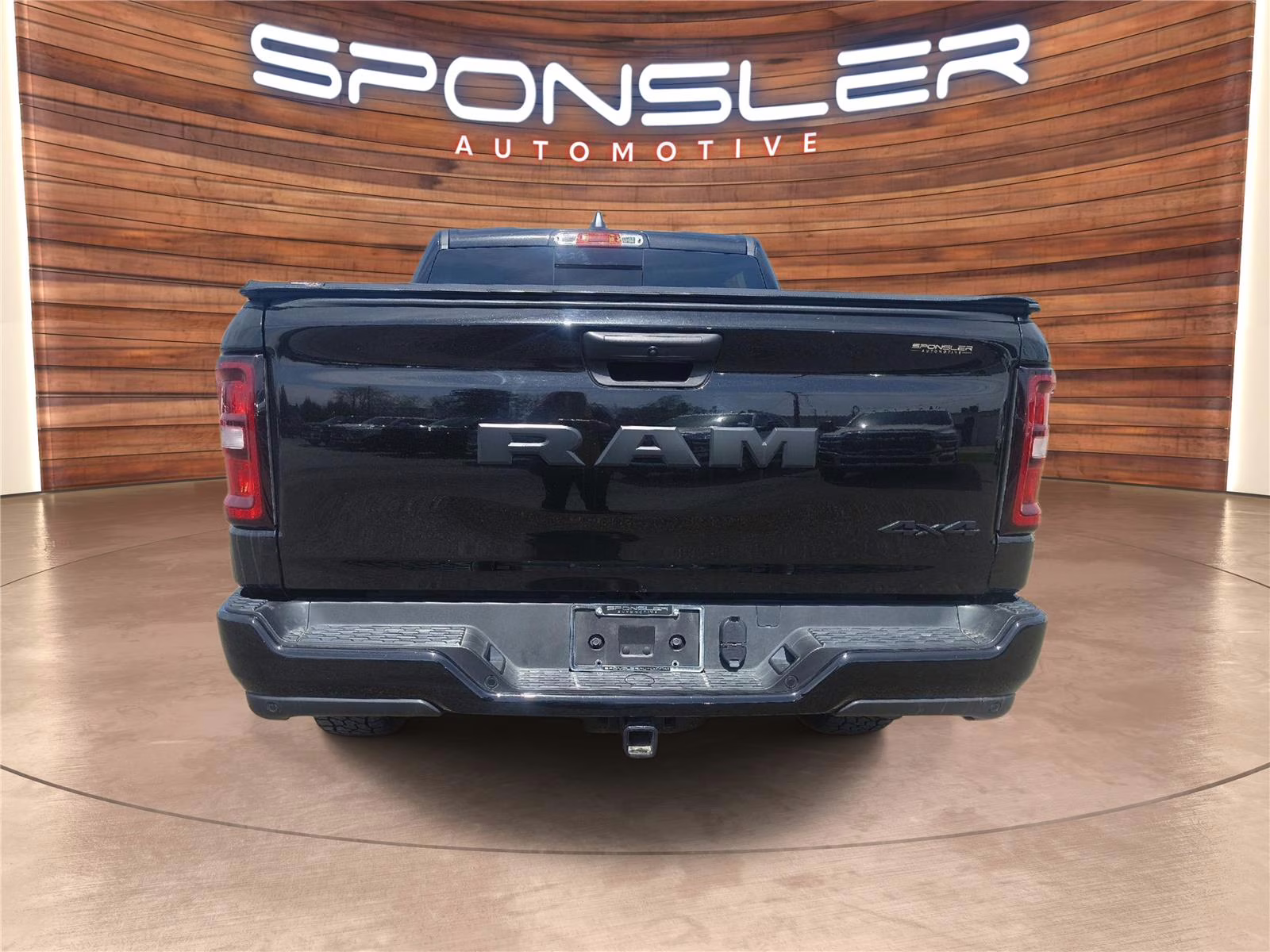 2025 Diamond Black Crystal Pearlcoat Ram 1500 Tradesman 4X4 Truck