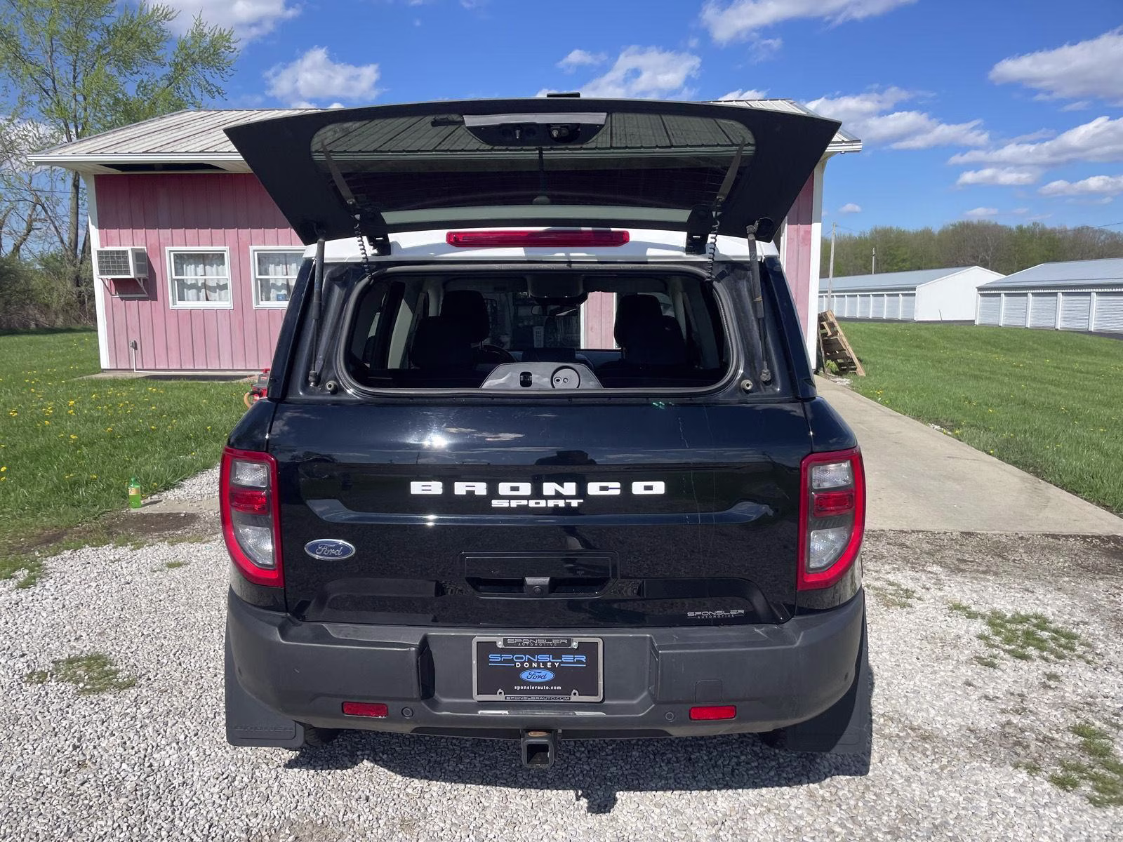 2023 Shadow Black Ford Bronco Sport Heritage 4X4 Crossover