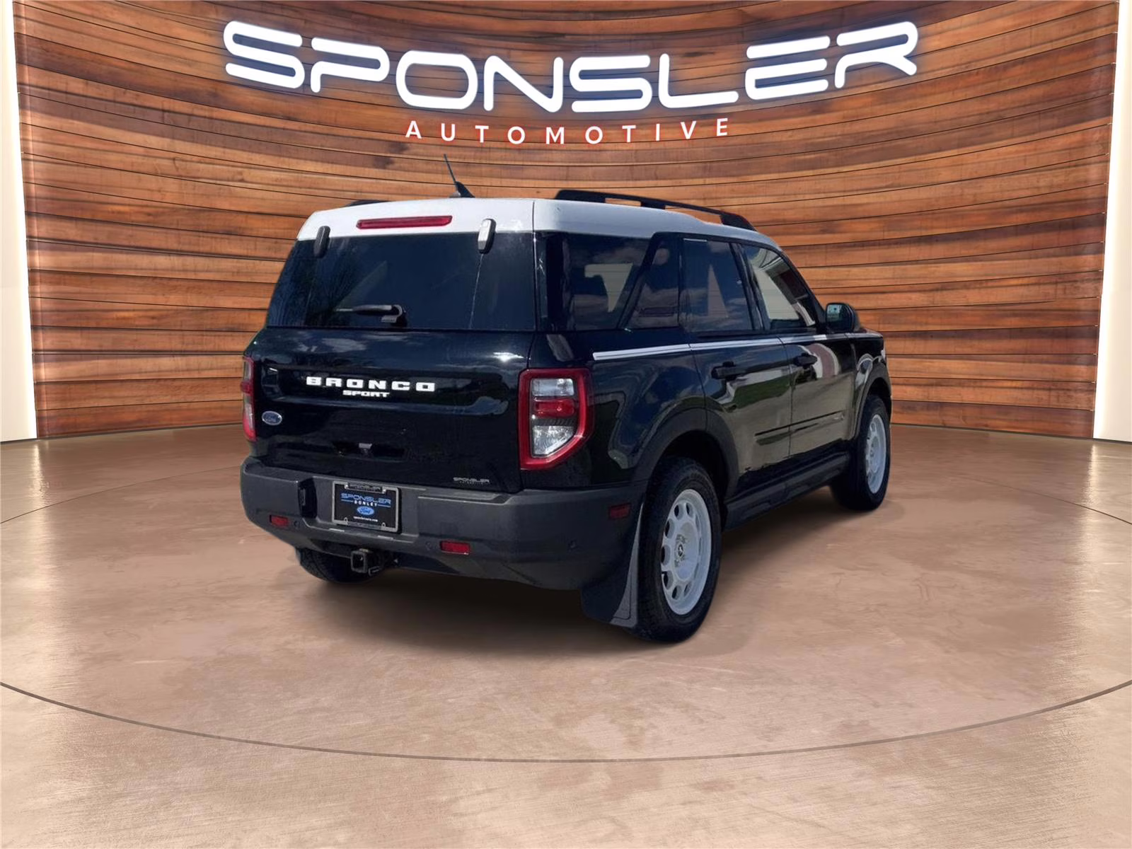 2023 Shadow Black Ford Bronco Sport Heritage 4X4 Crossover