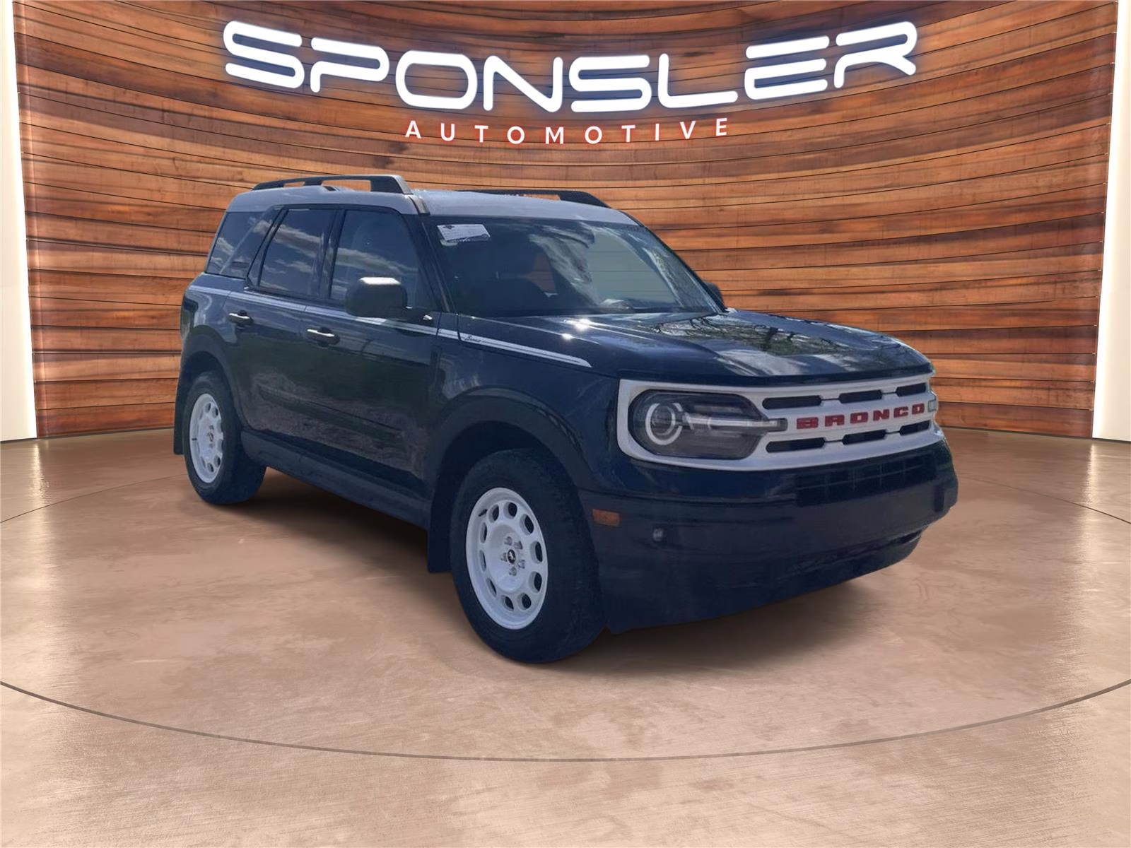 2023 Shadow Black Ford Bronco Sport Heritage 4X4 Crossover
