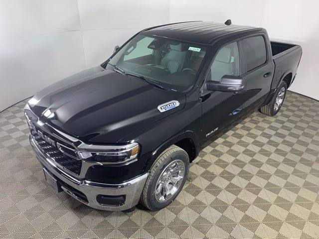 2026 Diamond Black Crystal Pearlcoat Ram 1500 Big Horn 4X4 Truck
