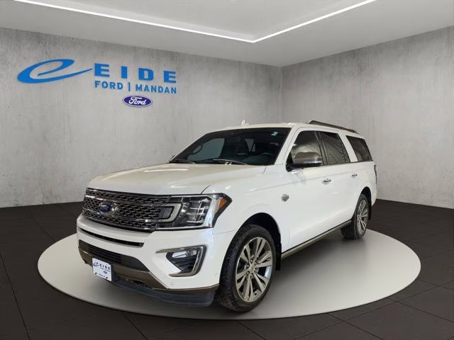 2020 White Metallic Ford Expedition Max King Ranch 4X4 SUV