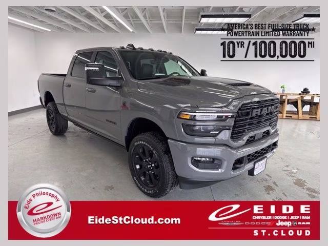 2026 Ceramic Gray Clearcoat Ram 3500 Laramie Night Edition 4X4 Truck
