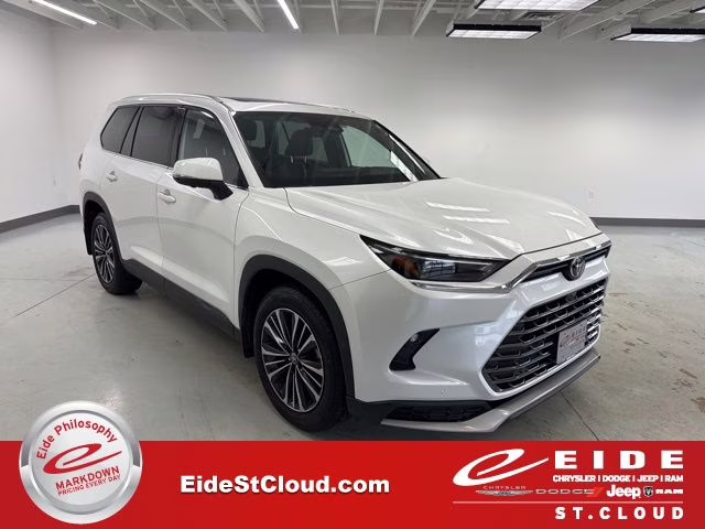 2025 Wind Chill Pearl Toyota Grand Highlander Hybrid MAX Platinum AWD SUV