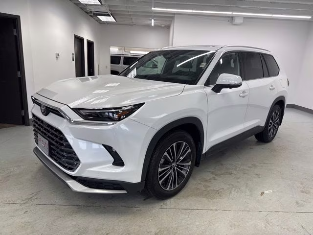 2025 Wind Chill Pearl Toyota Grand Highlander Hybrid MAX Platinum AWD SUV