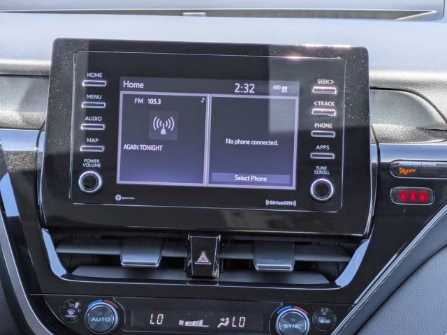 2024 Midnight Black Metallic Toyota Camry SE FWD Sedan