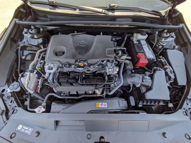 2024 Midnight Black Metallic Toyota Camry SE FWD Sedan