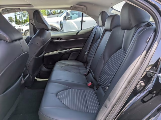 2024 Midnight Black Metallic Toyota Camry SE FWD Sedan