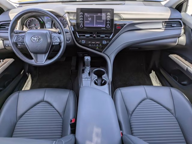 2024 Midnight Black Metallic Toyota Camry SE FWD Sedan