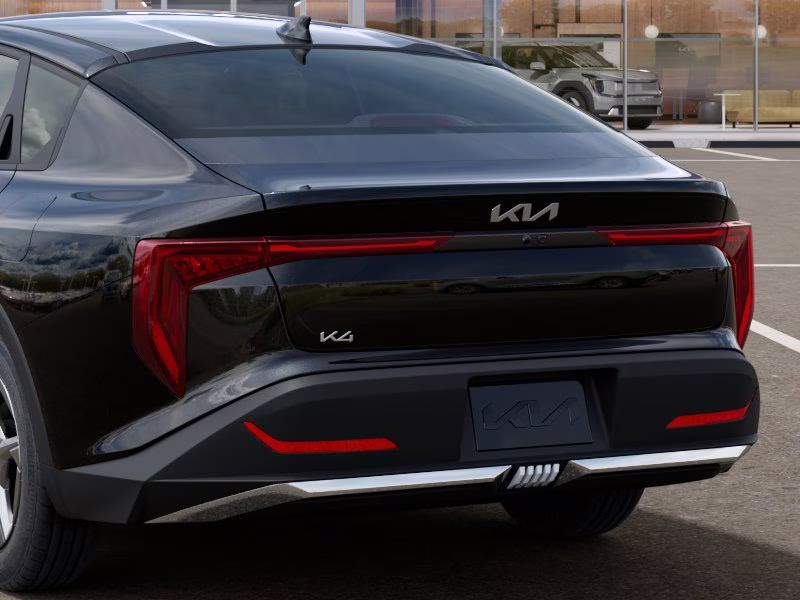 2026 Aurora Black Pearl Kia K4 LXS FWD Sedan