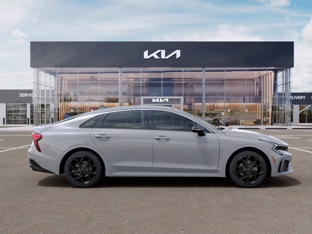 2026 Gray Kia K5 GT-Line AWD Sedan