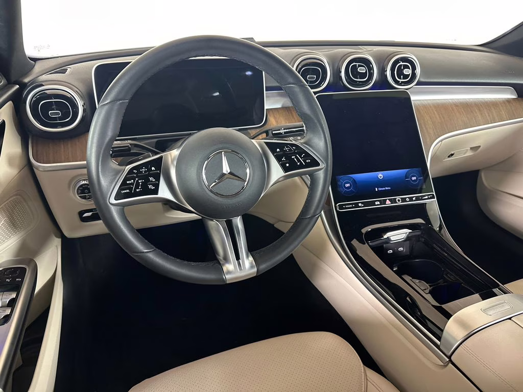 2025 Polar White Mercedes-Benz C-Class C 300 RWD Sedan