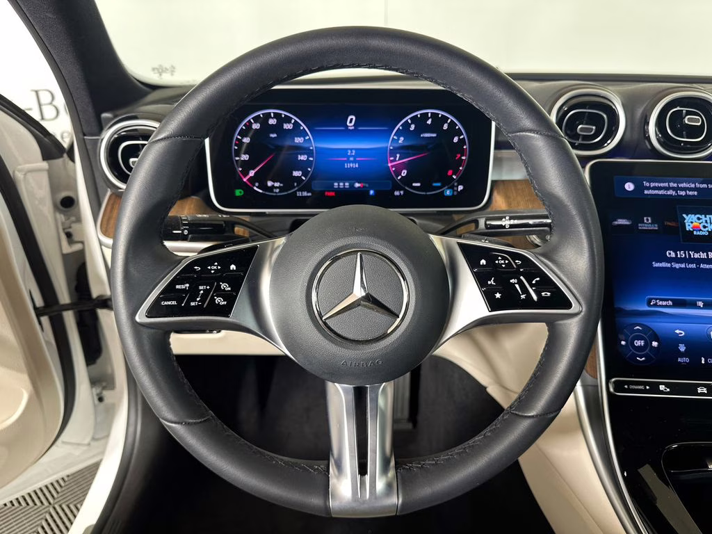 2025 Polar White Mercedes-Benz C-Class C 300 RWD Sedan