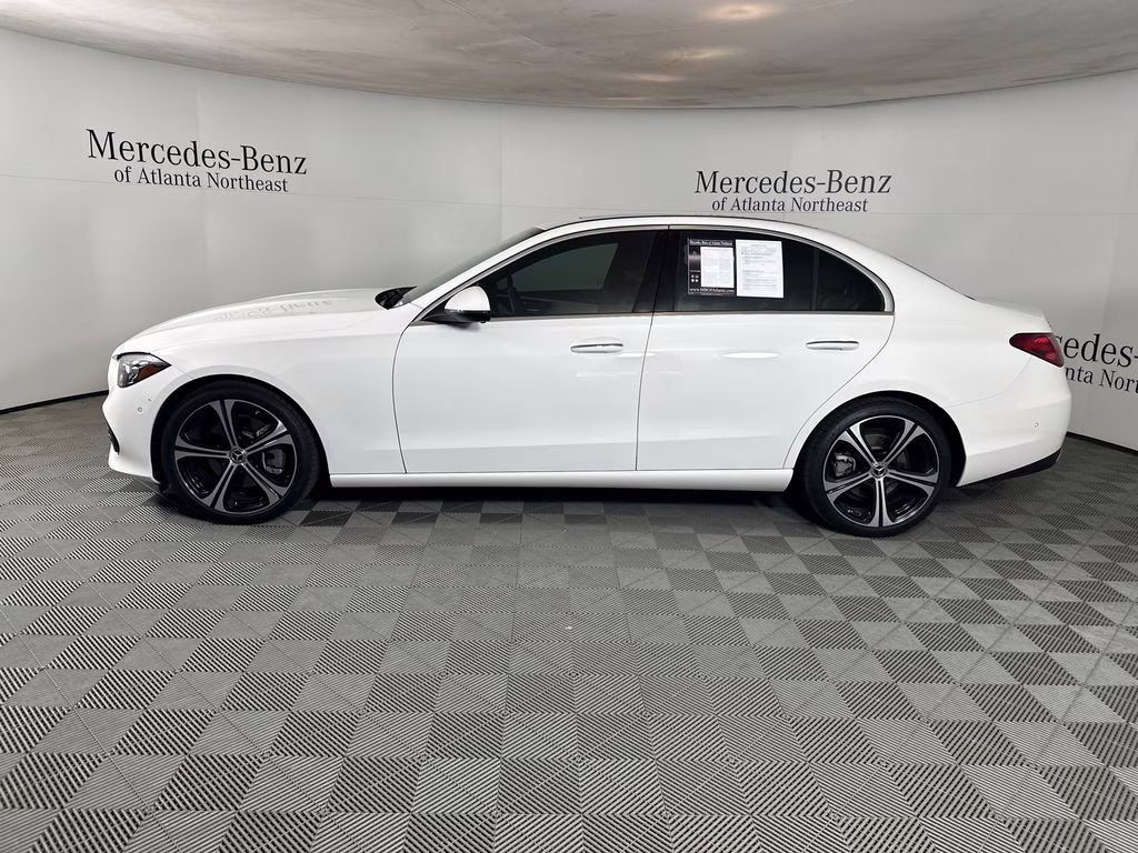 2025 Polar White Mercedes-Benz C-Class C 300 RWD Sedan