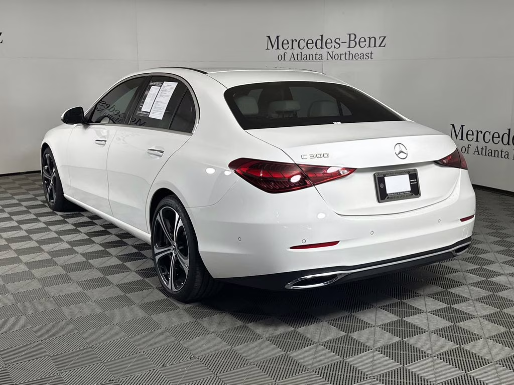 2025 Polar White Mercedes-Benz C-Class C 300 RWD Sedan