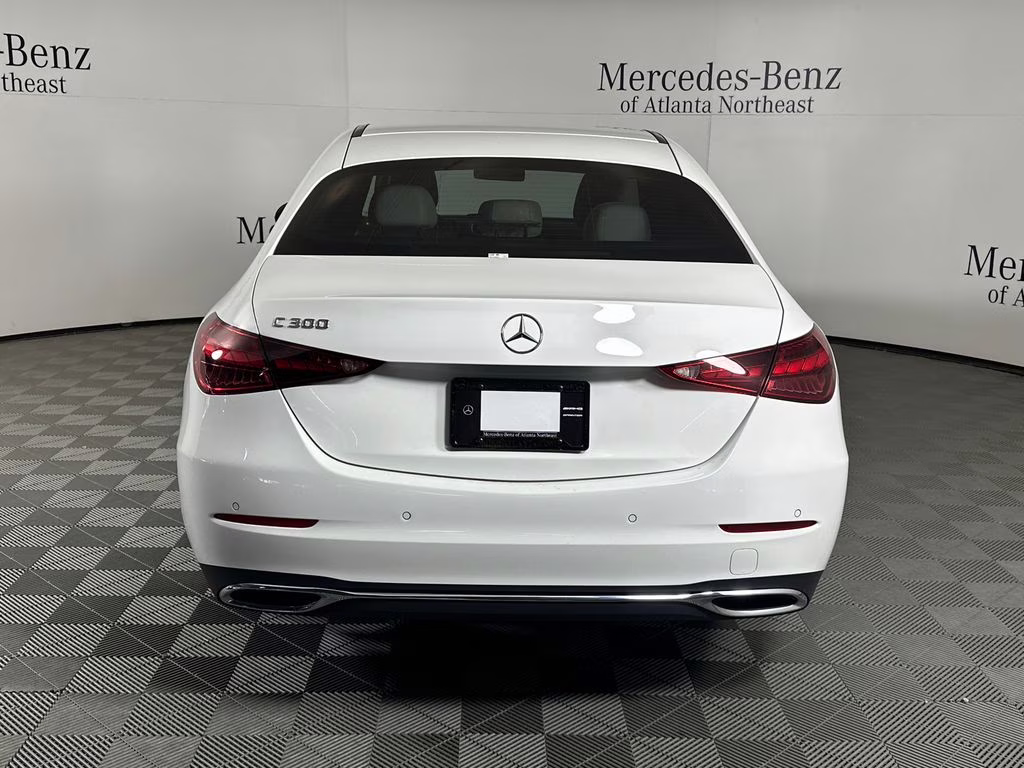 2025 Polar White Mercedes-Benz C-Class C 300 RWD Sedan
