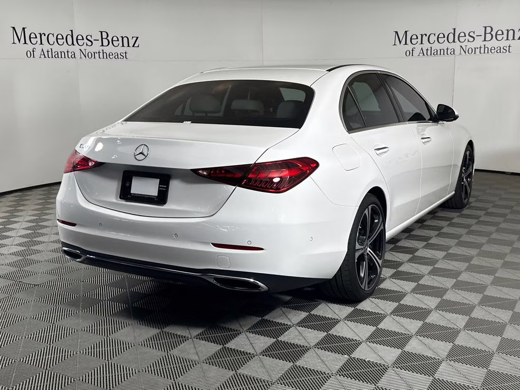 2025 Polar White Mercedes-Benz C-Class C 300 RWD Sedan