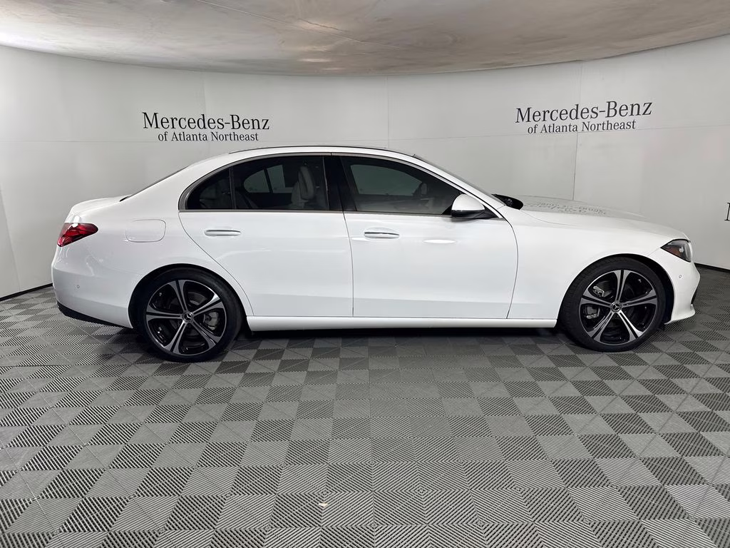 2025 Polar White Mercedes-Benz C-Class C 300 RWD Sedan
