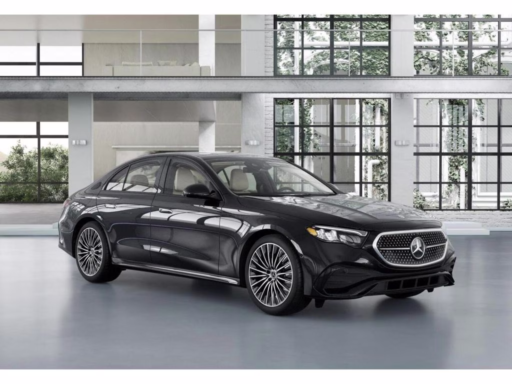 2026 Black Mercedes-Benz E-Class E 350 AWD Sedan