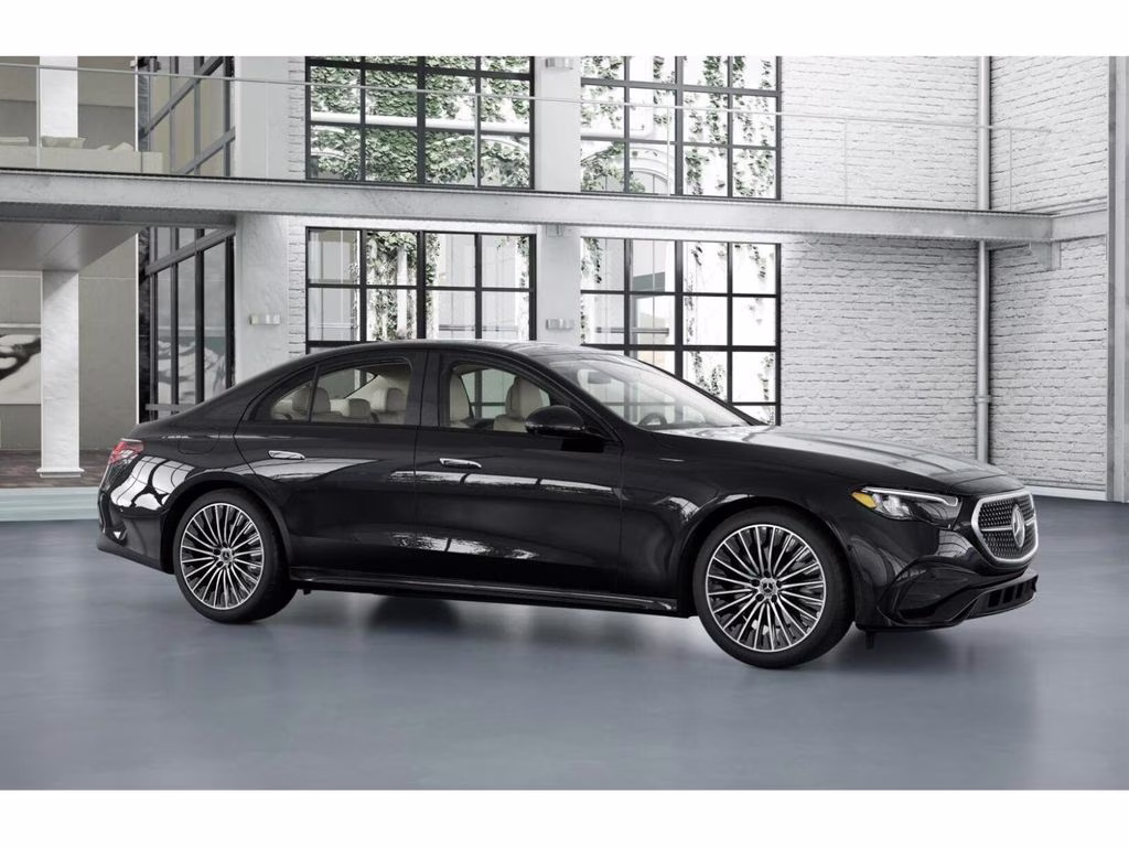 2026 Black Mercedes-Benz E-Class E 350 AWD Sedan