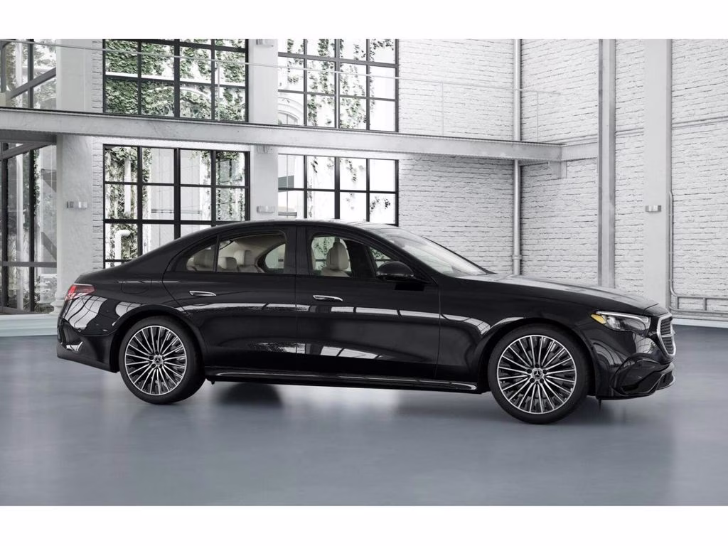 2026 Black Mercedes-Benz E-Class E 350 AWD Sedan