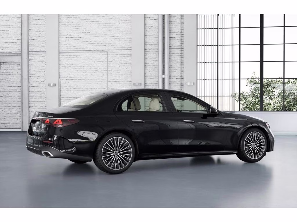 2026 Black Mercedes-Benz E-Class E 350 AWD Sedan