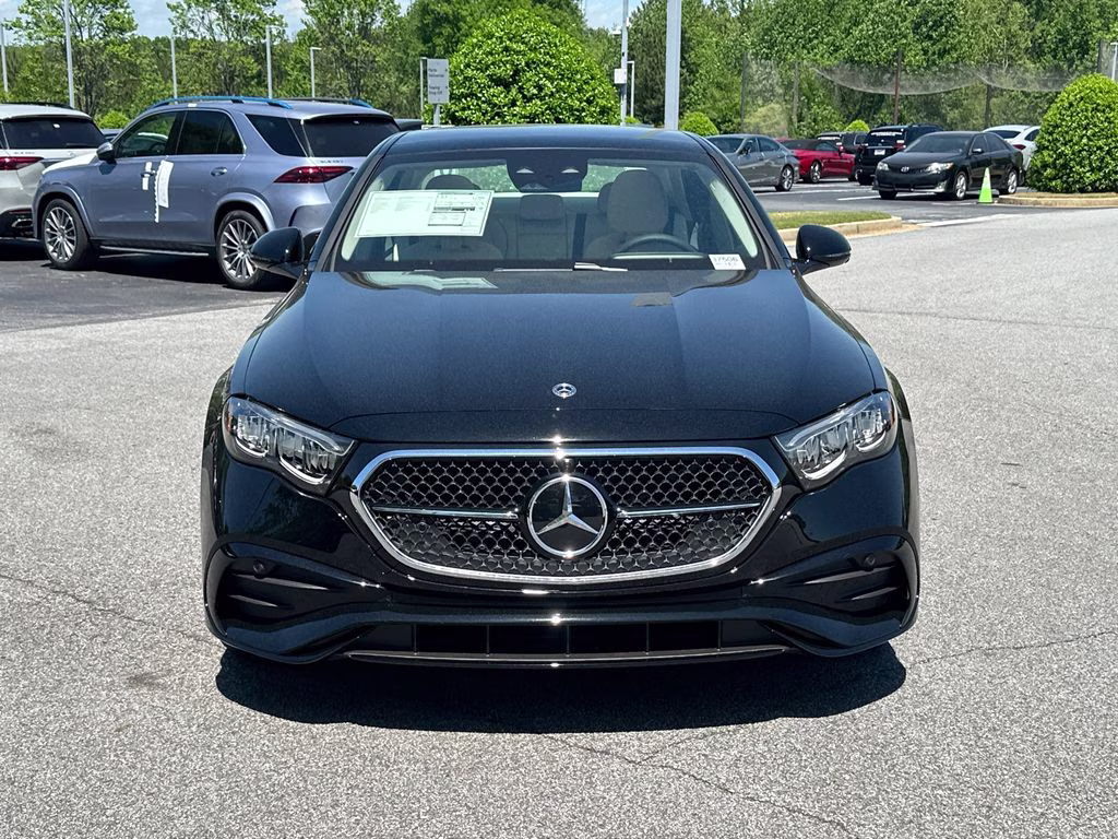 2026 Black Mercedes-Benz E-Class E 350 AWD Sedan