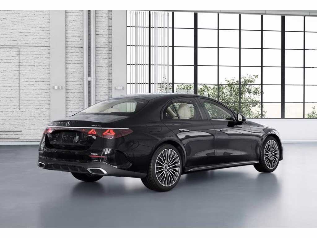 2026 Black Mercedes-Benz E-Class E 350 AWD Sedan