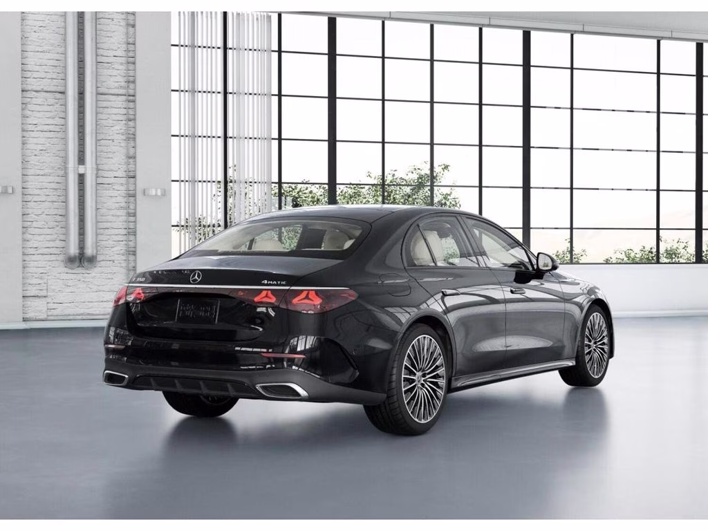 2026 Black Mercedes-Benz E-Class E 350 AWD Sedan