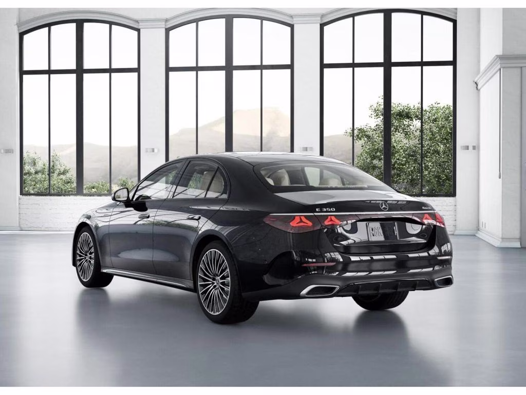 2026 Black Mercedes-Benz E-Class E 350 AWD Sedan
