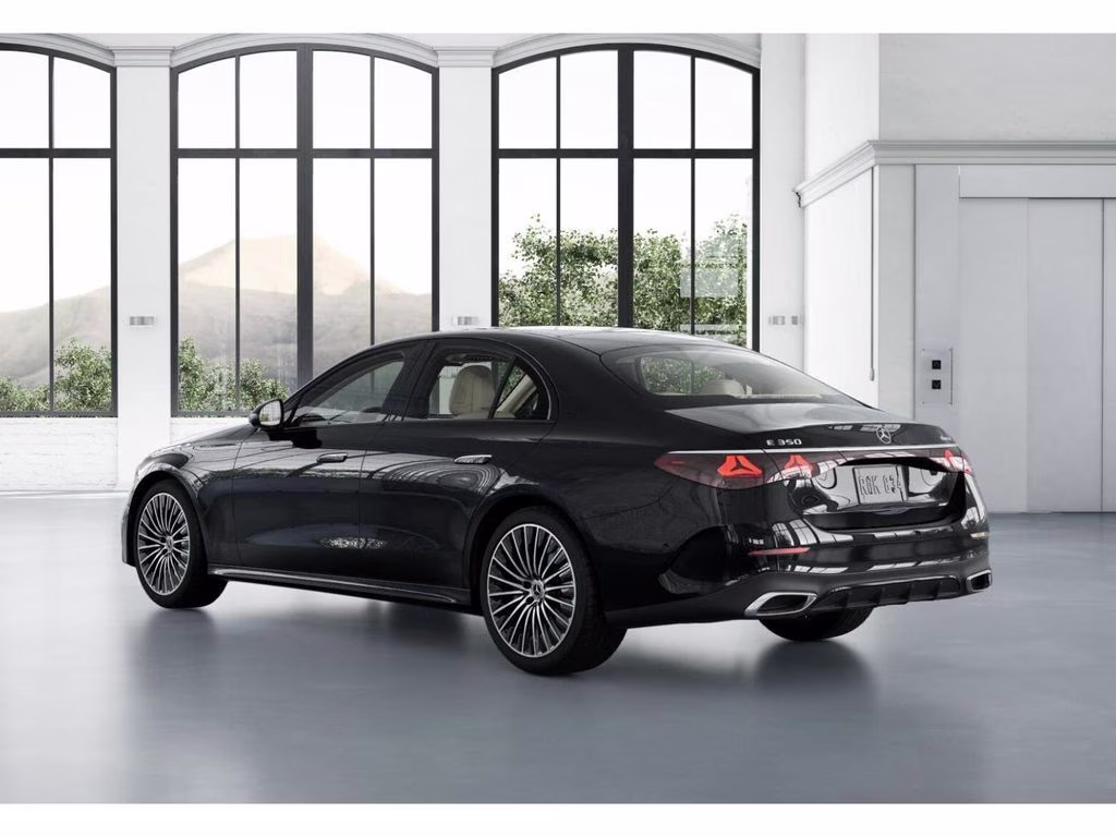 2026 Black Mercedes-Benz E-Class E 350 AWD Sedan