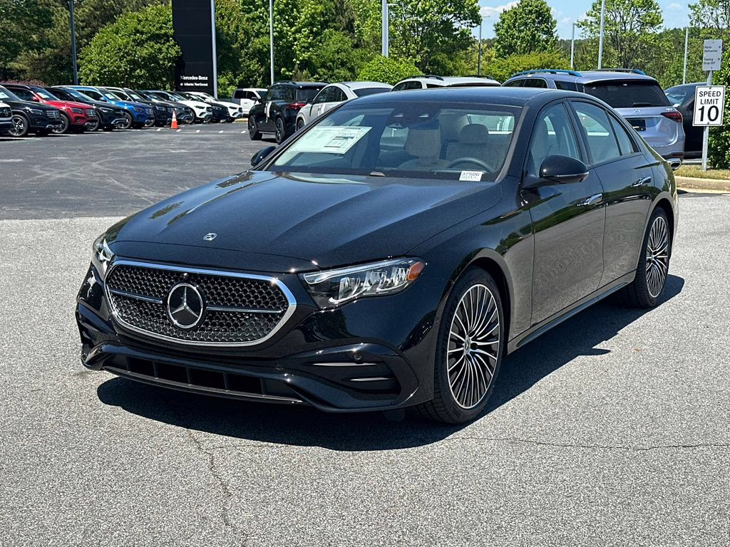 2026 Black Mercedes-Benz E-Class E 350 AWD Sedan