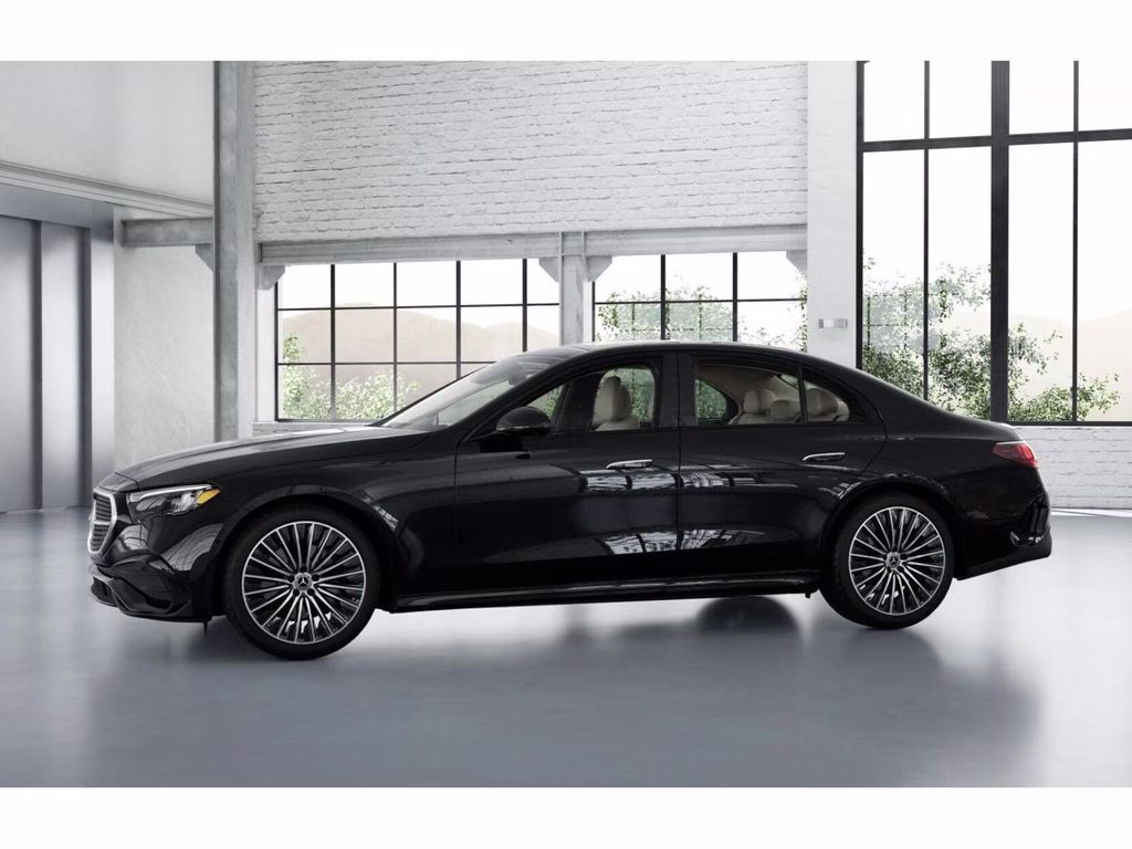 2026 Black Mercedes-Benz E-Class E 350 AWD Sedan