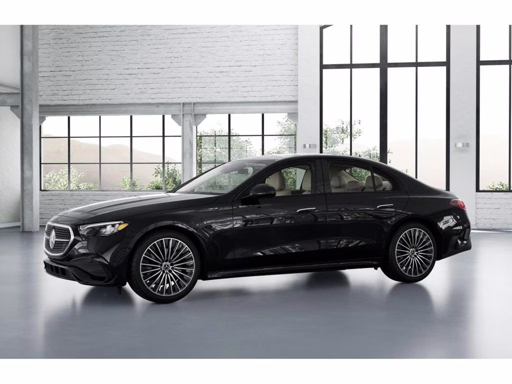 2026 Black Mercedes-Benz E-Class E 350 AWD Sedan