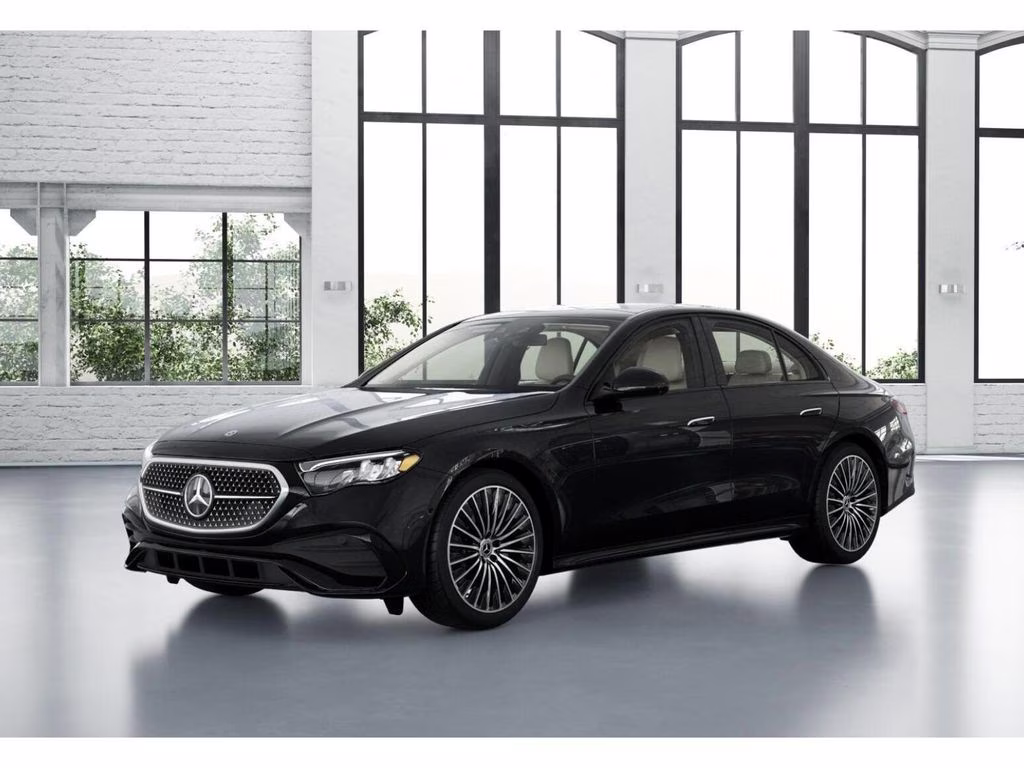 2026 Black Mercedes-Benz E-Class E 350 AWD Sedan