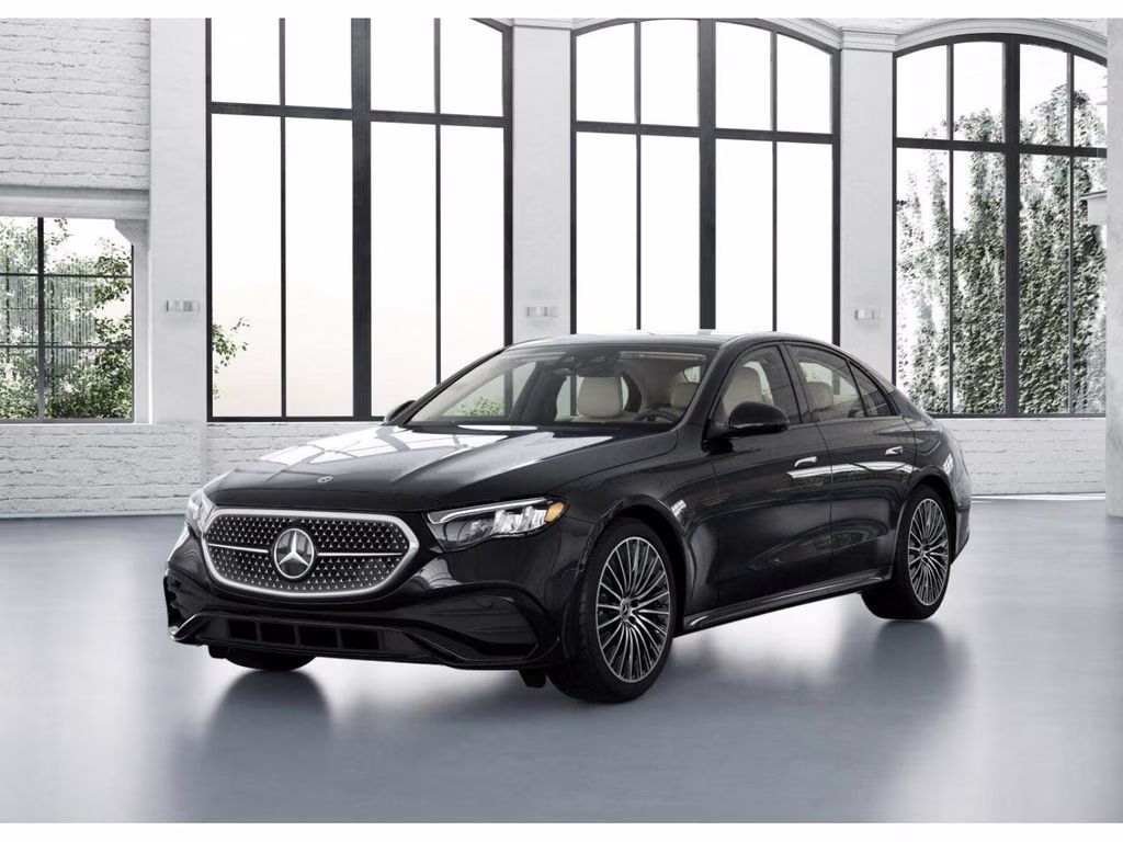 2026 Black Mercedes-Benz E-Class E 350 AWD Sedan