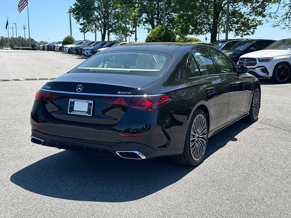 2026 Black Mercedes-Benz E-Class E 350 AWD Sedan
