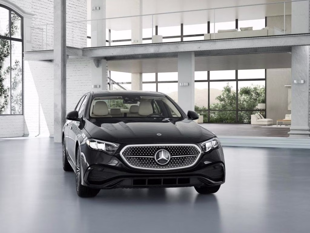2026 Black Mercedes-Benz E-Class E 350 AWD Sedan