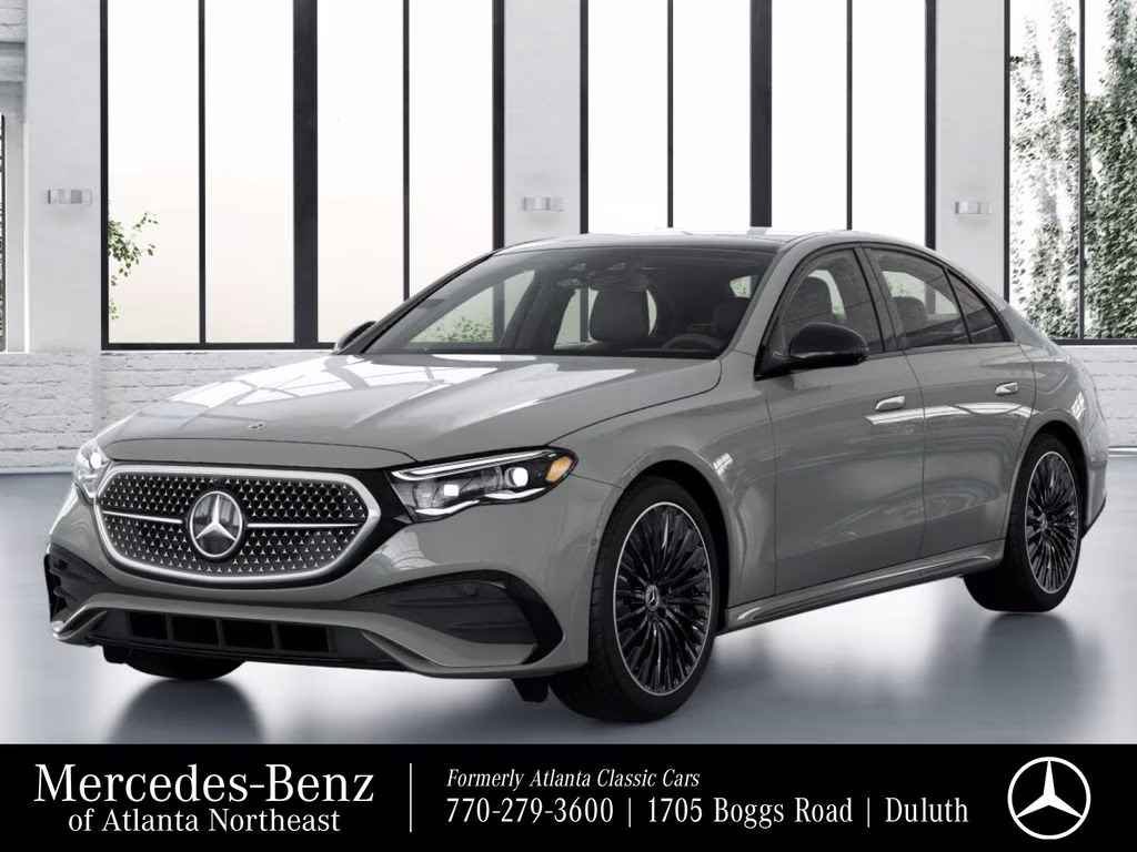 2026 Gray Mercedes-Benz E-Class E 450 AWD Sedan