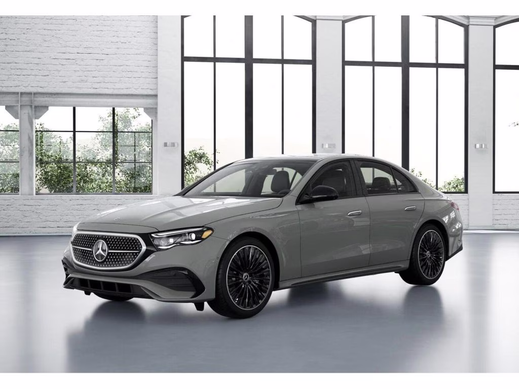 2026 Gray Mercedes-Benz E-Class E 450 AWD Sedan