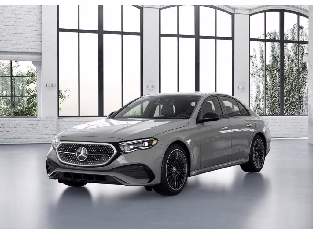 2026 Gray Mercedes-Benz E-Class E 450 AWD Sedan