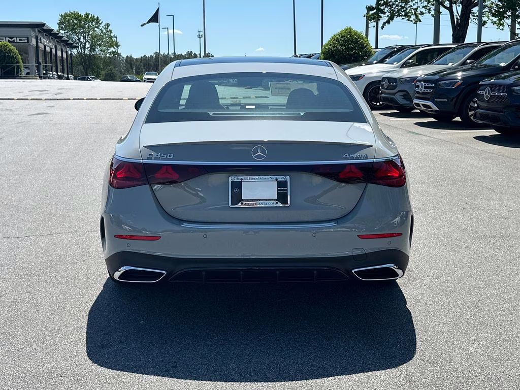 2026 Gray Mercedes-Benz E-Class E 450 AWD Sedan