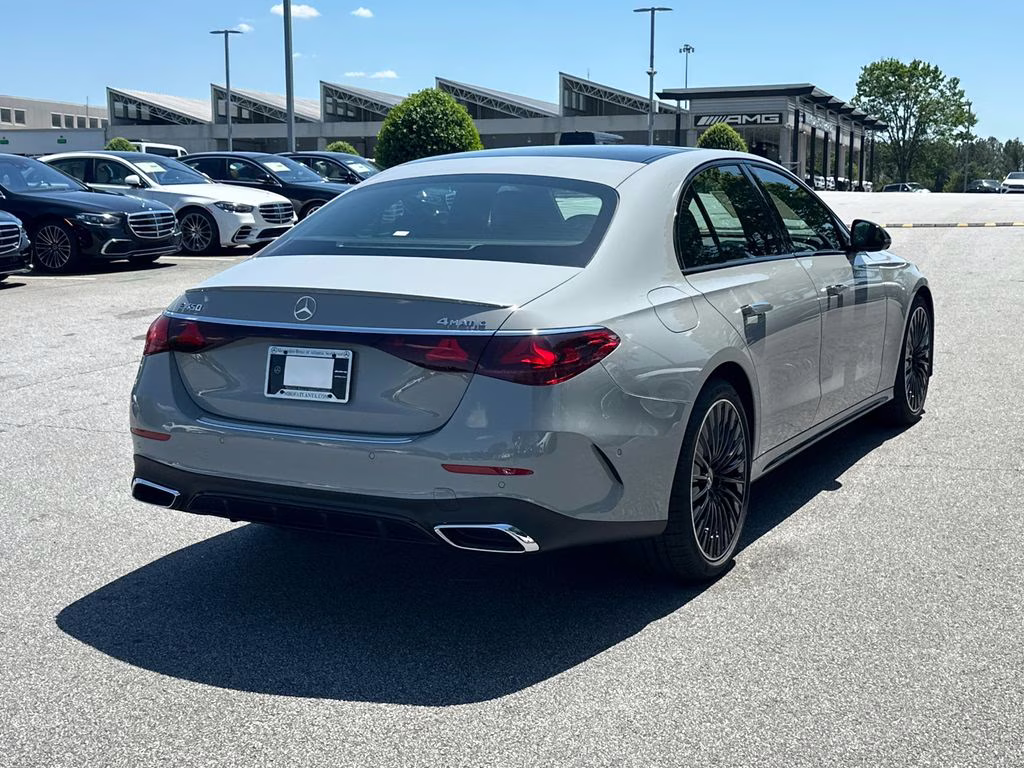 2026 Gray Mercedes-Benz E-Class E 450 AWD Sedan