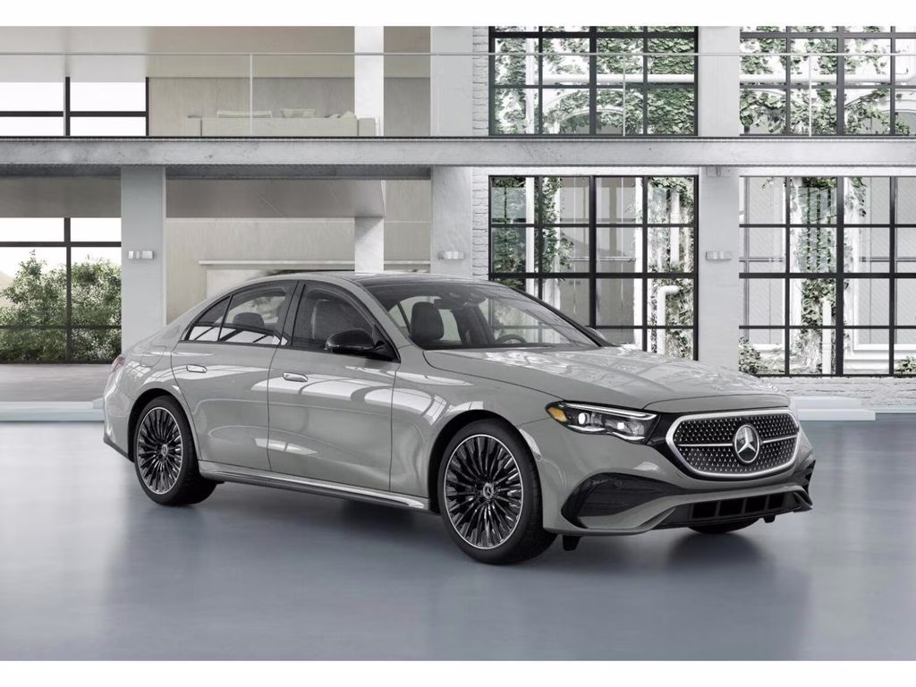 2026 Gray Mercedes-Benz E-Class E 450 AWD Sedan