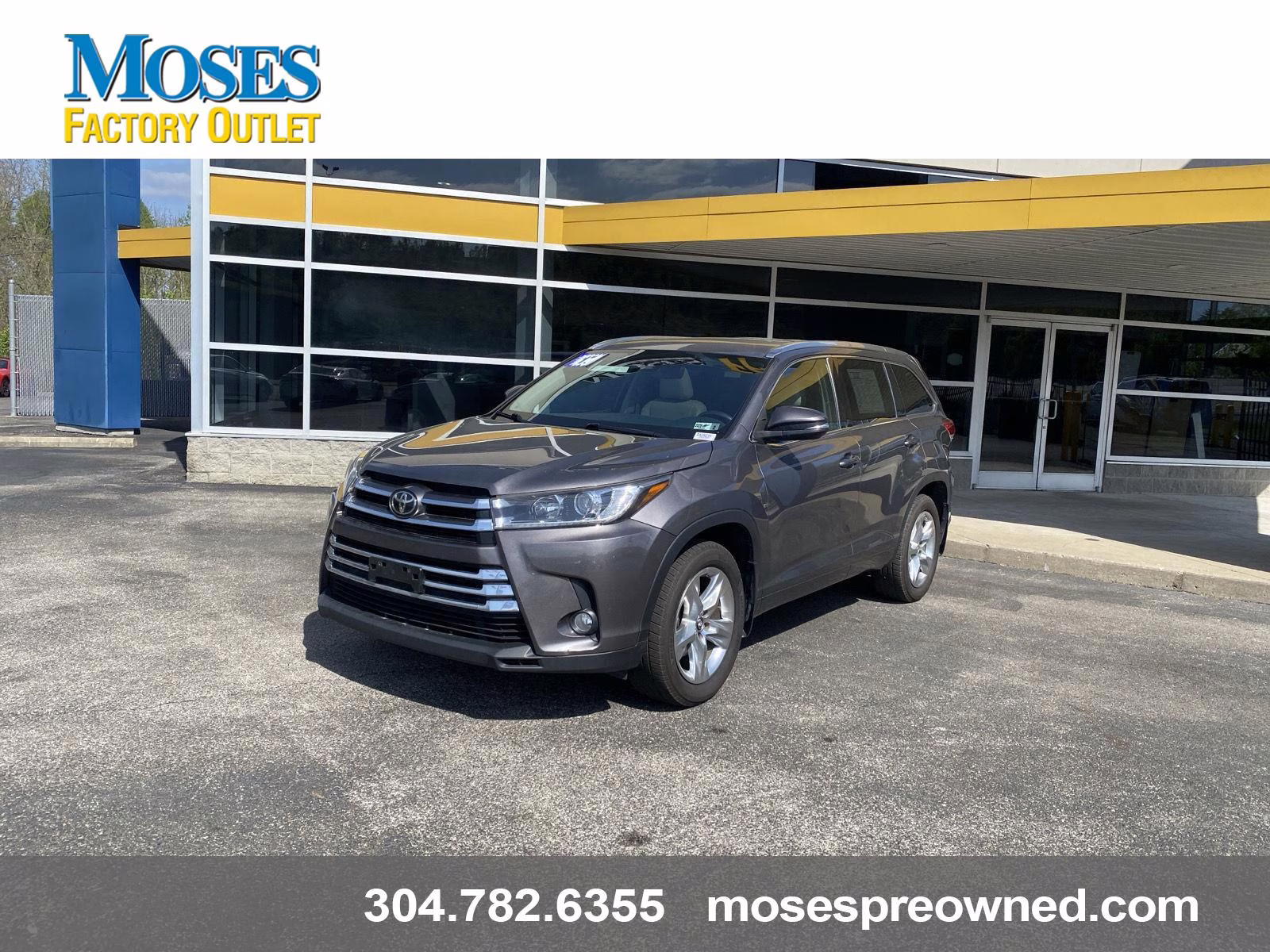 2017 Predawn Gray Mica Toyota Highlander Limited AWD SUV
