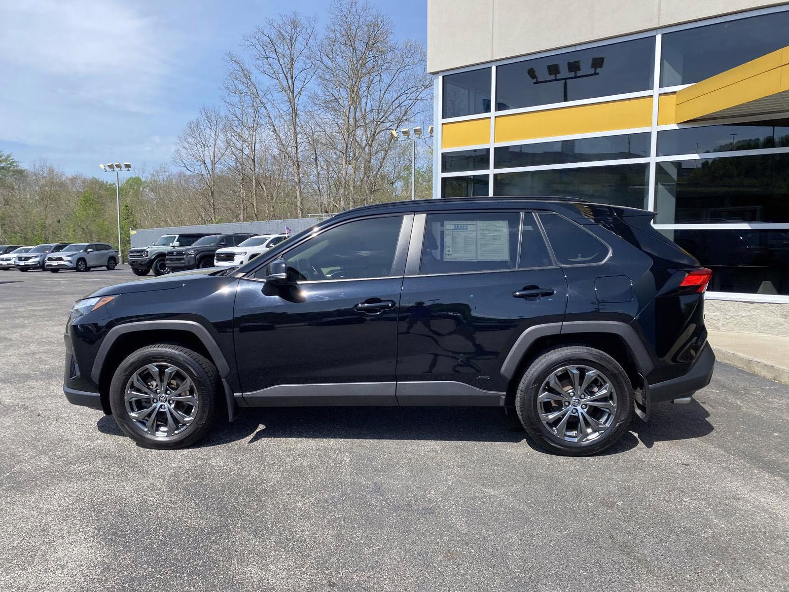 2023 Midnight Black Metallic Toyota RAV4 Hybrid XLE Premium AWD SUV