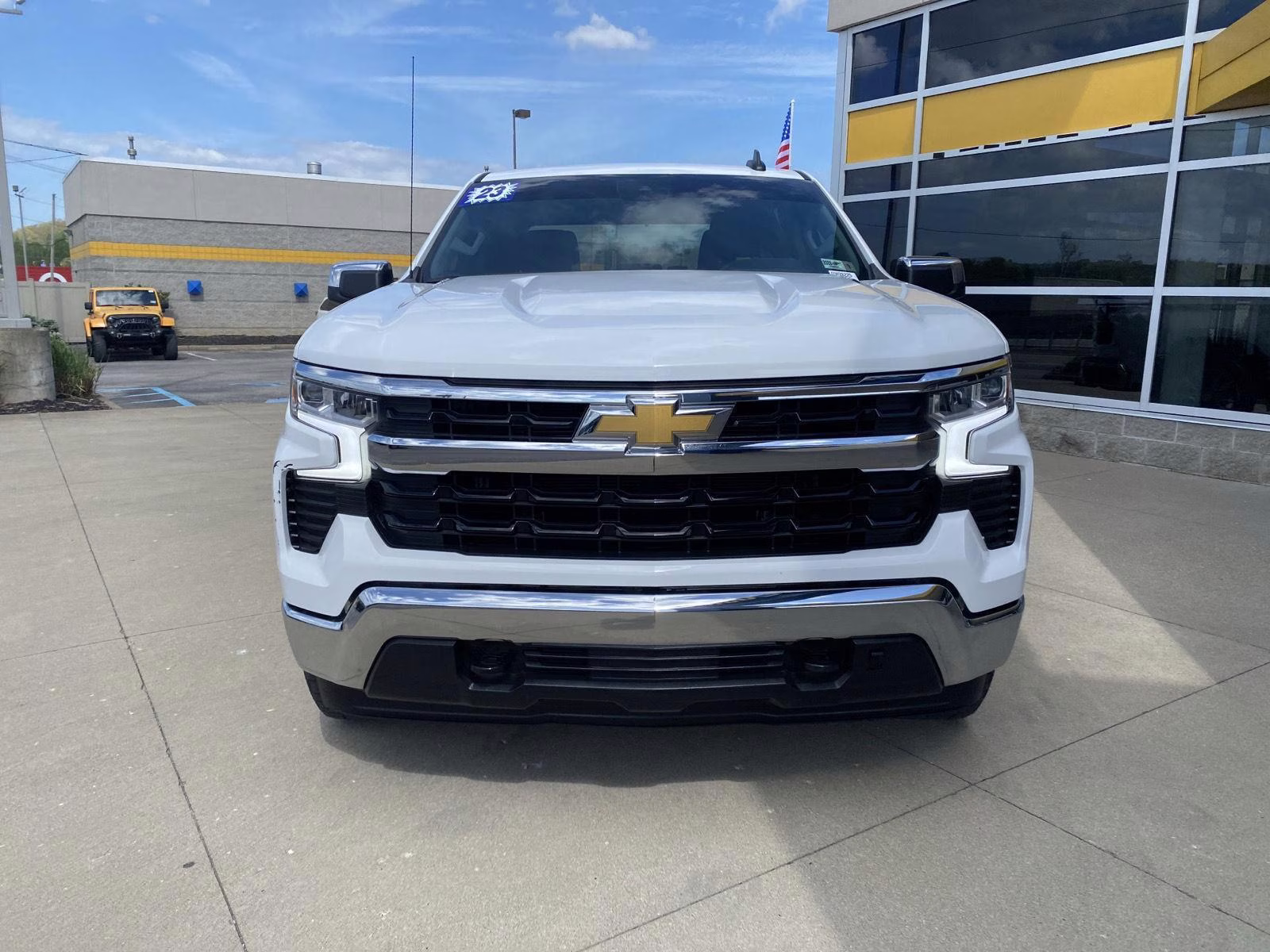 2023 Summit White Chevrolet Silverado 1500 LT 4X4 Truck