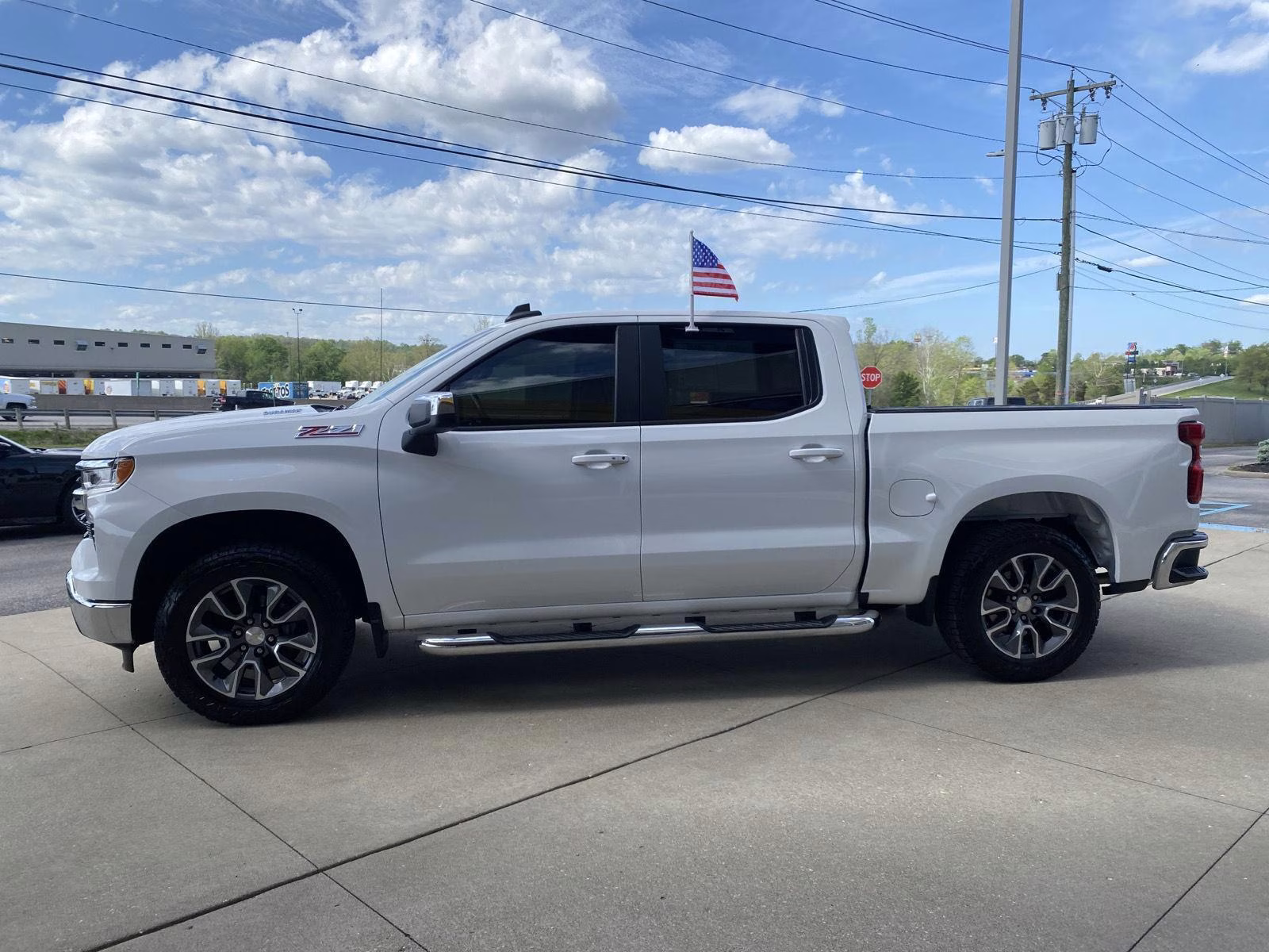 2023 Summit White Chevrolet Silverado 1500 LT 4X4 Truck